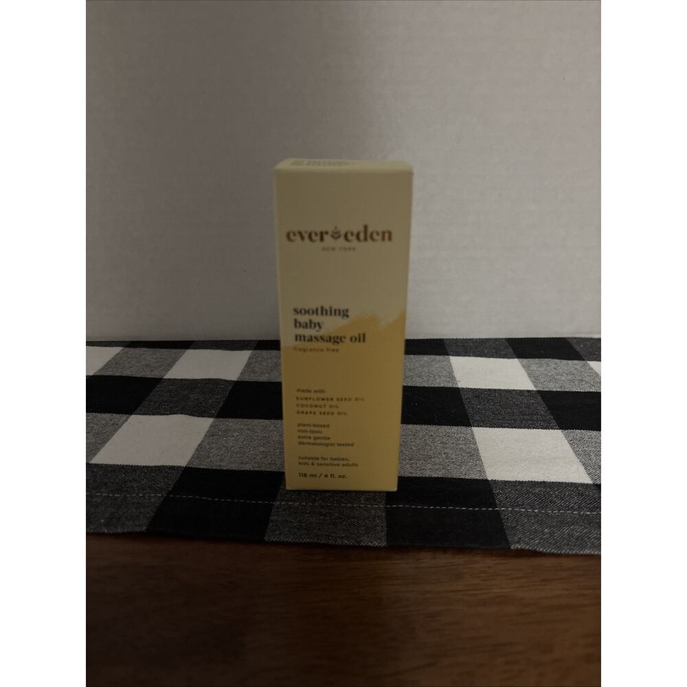 Evereden Soothing Baby Massage Oil Deeply Hydrates and Soothes baby's skin